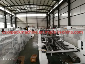 Automatic Color Box Glue Box Machine