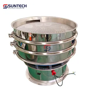 Industrial Vibrating Sieving Corn Rice Flour Screen Machine System