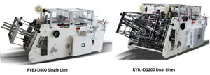 Carton Erecting Machine Hamburger Box Paper Box Making Machine