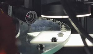 High-Precision Rk1600 CCD Inspection Machine for Plastic Quality Control