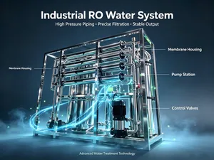 20000lph Complete Water Purification Machine for Pure Water Processing with Reverse Osmosis System