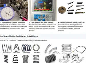 Fully Automatic High Speed Compression Spring Machine Industrial Spring Manufacturing