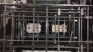 Carton Erecting Machine Hamburger Box Paper Box Making Machine
