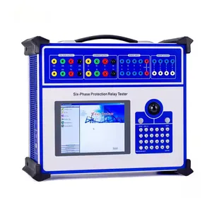 6 Phase Protection Relay Tester Digital Second Current Injection Test System Relay Tester Six-Phase Relay Test Set