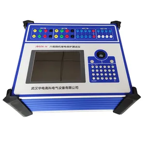6 Phase Protection Relay Tester Digital Second Current Injection Test System Relay Tester Six-Phase Relay Test Set
