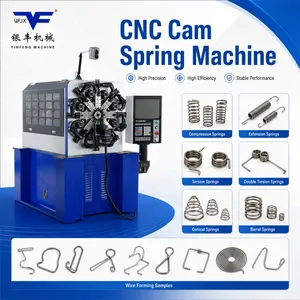Stainless Steel Spring Wire Forming Bending R Pin Springs Making Machine