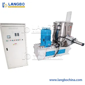 Automatic PVC Compound Mixer Unit Color Mixing for Plastic Extrusion Hot & Cold Mixing Machine Plastic Powder Mixer Machine