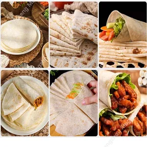 Fully Automatic Rice Paper Pastry Skin Production Line Lumpia Wrapper Maker Wonton Spring Roll Making Machine