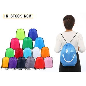 Drawstring Backpacks Bag Zipper Drawstring Backpack Customized Logo Colorbag Waterproof Drawstring Backpacks