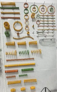 2.3mm Double Hook Spring Good Stability Spring Forming Machine