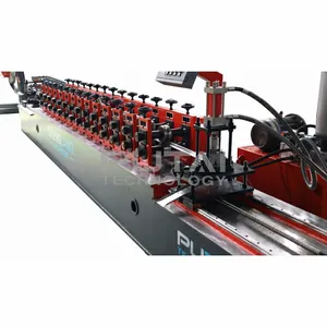 Putai Triangle Shape Ceiling System Galvanized Spring Tee Profile Roll Forming Machine for Building