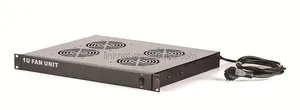 1u Rackmount 2/4 Fans 19 Inch Fan Unit Cooling System for Server Rack