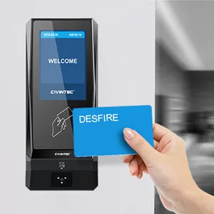 CT9 Outdoor All in One Visitor Access Control RFID Card Reader IC/NFC APP Smart Qr Code Access Control System
