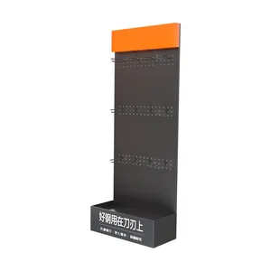 Multi-Purpose Display Stand with Sturdy Hook Rack System