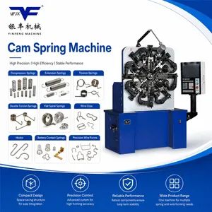 Custom Precision Small Hooked Extension Coil Spring Industrial Automatic Spring Making Machine