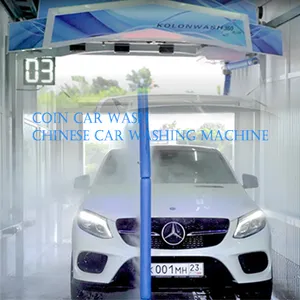 High Pressure Contactless Fully Automatic Computer Car Washing Robot with Air Drying System