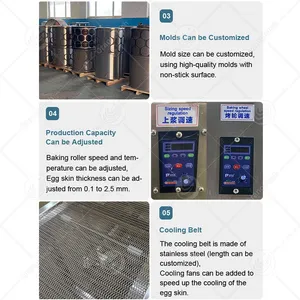 Spring Rolling Skin Crepe Pancake Wrapper Making Forming Production Machine Injera Processing Machine