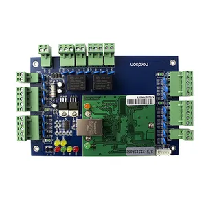 Two-Door TCP/IP Door Controller PCB Board for Access Control System