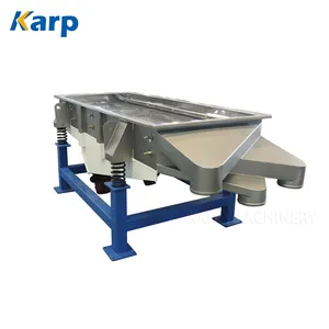 Multi-Layer Kaolin Powder Particle Linear Vibrating Sifter Perlite Ore Rectangle Sieving Machine