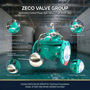 Remote-Controlled Float Valve for Fire Protection