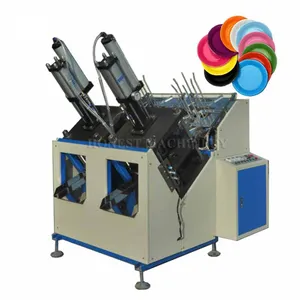 Simple Operation Disposable Paper Plate Machine / Paper Plate Making Machine