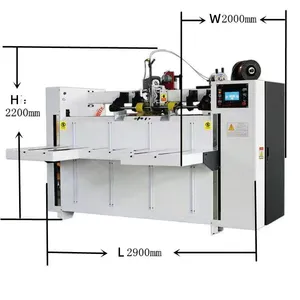 Model 2000 Semi Automatic Carton Box Making Machine Stitcher