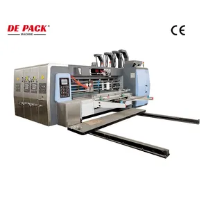 Depack Computer Control High Speed Flexo Ink Printing Slotting Machine for Corrugated