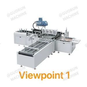 High-Speed Automatic Eyeshadow Compact & Cosmetic Packaging Box Assembly Machine
