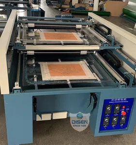 Semi-Auto Two Colors Rhinestone Setting Hotfix Transfer Paper Machine Making Hot Fix Rhinestone Brushing Machine Automatic
