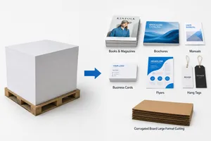 Automatic Computerized Paper Cutter Machine for Cardboard Cutting Machine