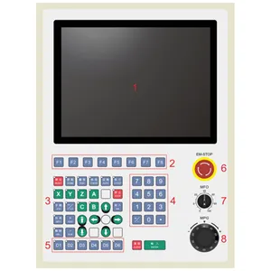 15-Inch Vertical Spring Roll Making Machine 4 Axis CNC Controller Cam Machine Spring Machine Controller