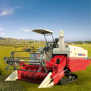 Compact Rice Harvesting Machine for High Efficiency and Performance