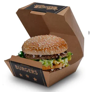 Burger Box Making Machine Paper Carton Erecting Machine Lunch Box Tray Box