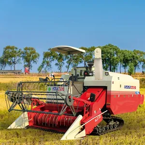 Compact Rice Harvesting Machine for High Efficiency and Performance