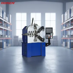 Ronen CNC Servo Compression Spring Wire Coiling Forming Making Machine