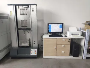 Universal Testing Machine with Four Point Bending Test Fixture