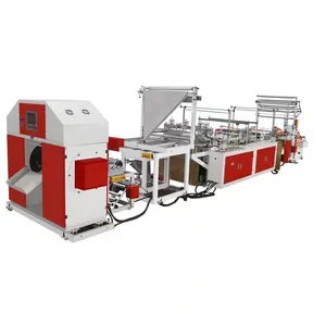 Automatic Rope Threading Bag Making Machine Garbage Bag Machine with Roll Change System