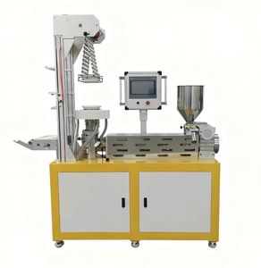 Compact Mini Desktop Lab PE Film Blowing Machine for Polymer Material Testing Lab Sample Small Batch Production Process Optimization Equipment