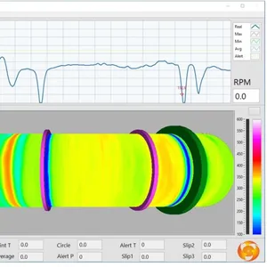 High Temperature Infrared Scanner to Measure Kiln Shell Temperature