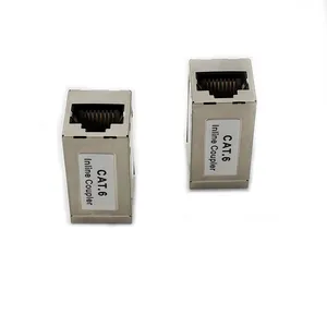 High-Speed CAT.6 Network Module with Inline Coupler Connection
