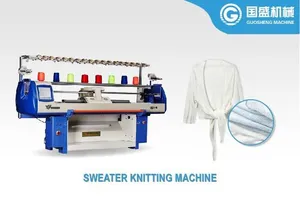 High Tech Single System Knitting Machine for Raschel Blanket Production