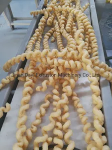 Dayi Extruded Spring Shape Puffed Snack Making Machine
