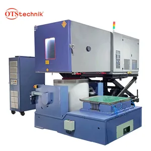 Combined Temperature Humidity and Vibration Test Chambers on Lifting Table Vibration Test System Vibration Temperature Testing Machine
