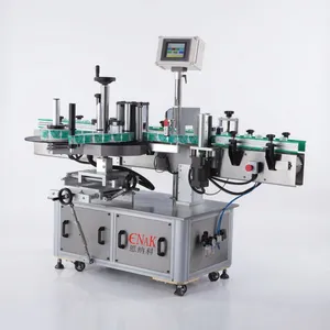 High Precision Stable Operation PLC Control Labeling Machine for Round Bottle Container Packaging System