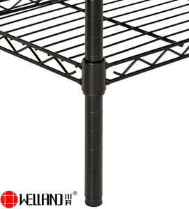 Anti-Rust Freestanding Garage Storage Rack Modular Steel Wire Rack System