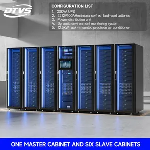 Smart Micro-Module Data Center with Customizable Cooling & Backup Power Supply System