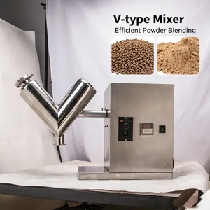 Lab Powder Blender Machine with Forward Reverse Rotation Chemical Mixing Machine