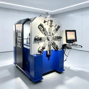 Computer Controlled Versatile Coil Spring Manufacturing CNC Spring Machine