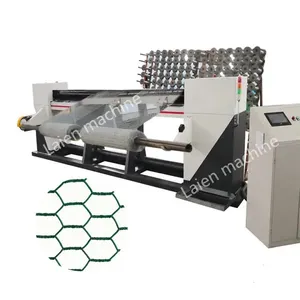 High Output PLC Control Automatic Hexagonal Wire Mesh Netting Making Machine
