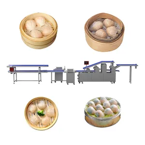 Semi-Automatic Shrimp Dumpling Machine Commercial Customizable Size Dim Sum Making Machine